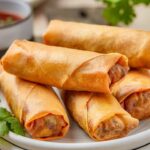 Crispy Air Fryer Spring Rolls Recipe - Upstate…