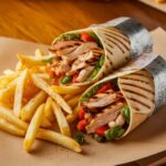 Grilled Chicken Wrap with Fries_ Ingredients…