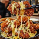 🧀🍗 Ultimate Cheesy Korean Fried Chicken 🌶️🔥 A…